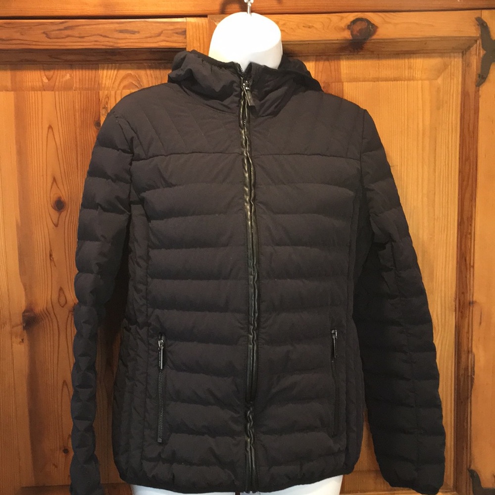Michael Kors Stretch Packable Down Coat Size Medium
